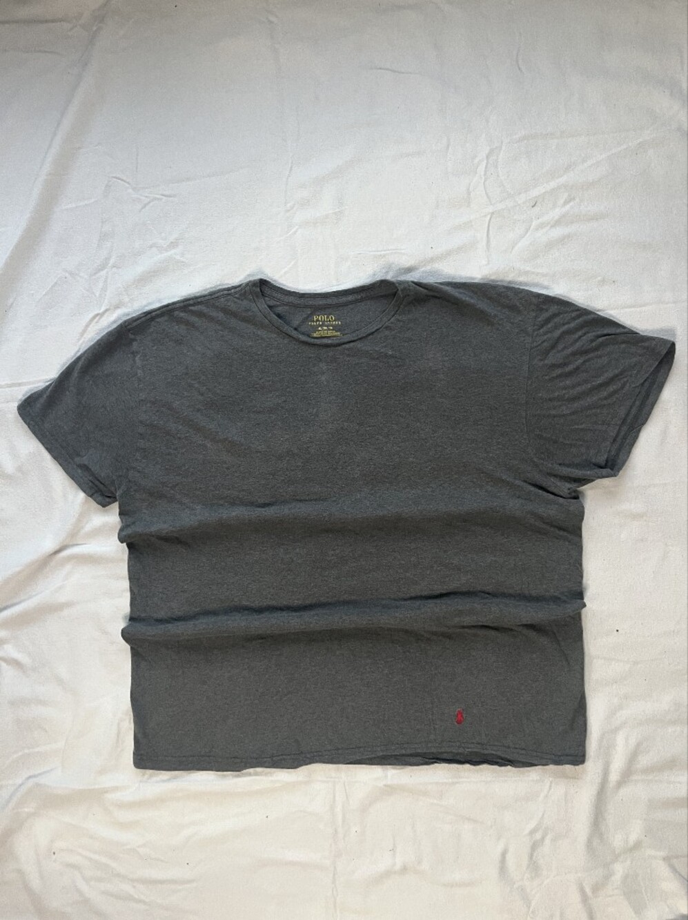 Polo Ralph Lauren Gray Crew Neck Men’s T-Shirt